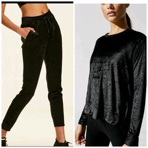 Alala crushed velvet set